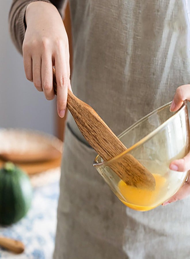 GZLT Sourdough Spatula,Spurtle for Sourdough Starter,Spurtles kitchen Tools Wooden - Image 4
