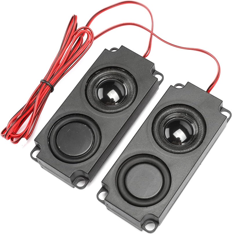 ZJchao Portable Heavy Bass Audio Cavity 40mm Magnetic Dual Speaker TV Monitor - Image 2