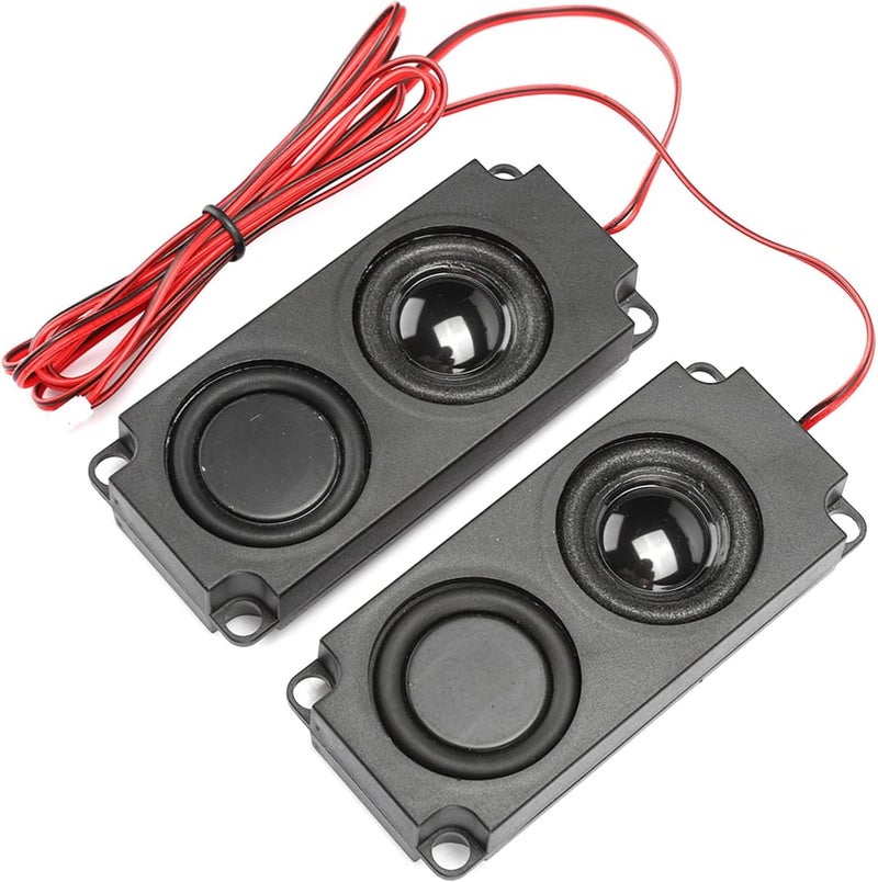 ZJchao Portable Heavy Bass Audio Cavity 40mm Magnetic Dual Speaker TV Monitor - Image 3