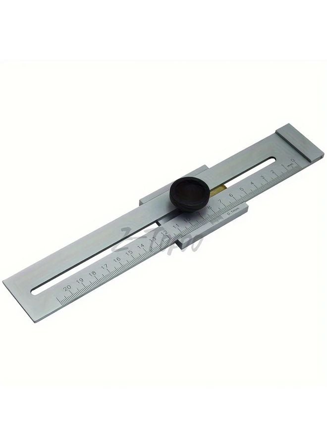 Carbon Steel 200MM Precision Combination Square Ruler Manual Measuring Tool - Image 2