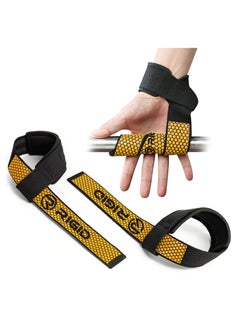 Lifting Straps for Gym, Padded Wrist Protection Straps, Anti-Slip Neoprene Straps, for CrossFit Training, Hand Bar Straps, Bodybuilding Powerlifting, Fitness Exercise Grips