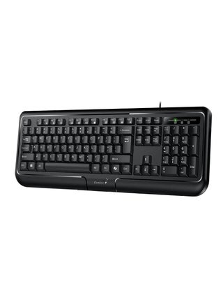 KB-118 Multimedia Office Keyboard - Comfort Full-Sized Elegant Wired Classic USB Keyboard - Laser printing keycaps - 12 multimedia function keys - Spill-resistant design - Low-profile keycap | Black ( ENG Key ) - pzsku/Z82031C6EE7F95314E6A0Z/45/_/1736031471/d6316587-a8cd-49cb-9b4a-98f66b8b7117