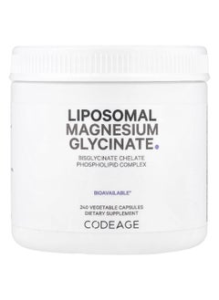 Codeage Codeage, Liposomal Magnesium Glycinate, 240 Vegetable Capsules  - Image 1