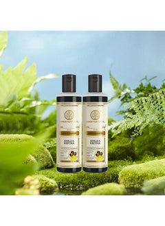 Khadi Natural Amla & Reetha Hair Shampoo | Anti-Hair Fall Shampoo | Shampoo For Thick & Strong Hair | Ayurvedic Shampoo For Healthy Hair | Suitable For All Hair|Pack Of 2 | (210 * 2) (420 Ml)  - Image 5