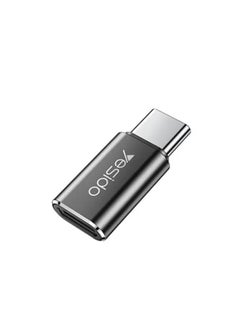 Yesido GS22 Aluminum Alloy Fast Data Transfer Lightning to Type-C Adapter Support Type-c Devices Charge and sync