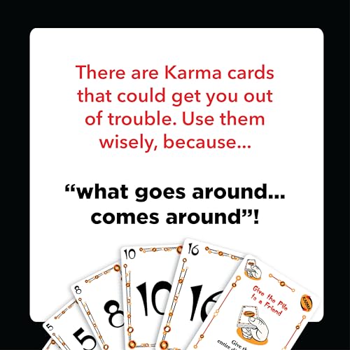 PlayMonster KARMA Card Games for Kids – Kids, Family Games Night, Multi-Player, Screen Free, Travel Games, Playing Cards, What Goes Around, Comes Around, Ages 8+ - Image 5