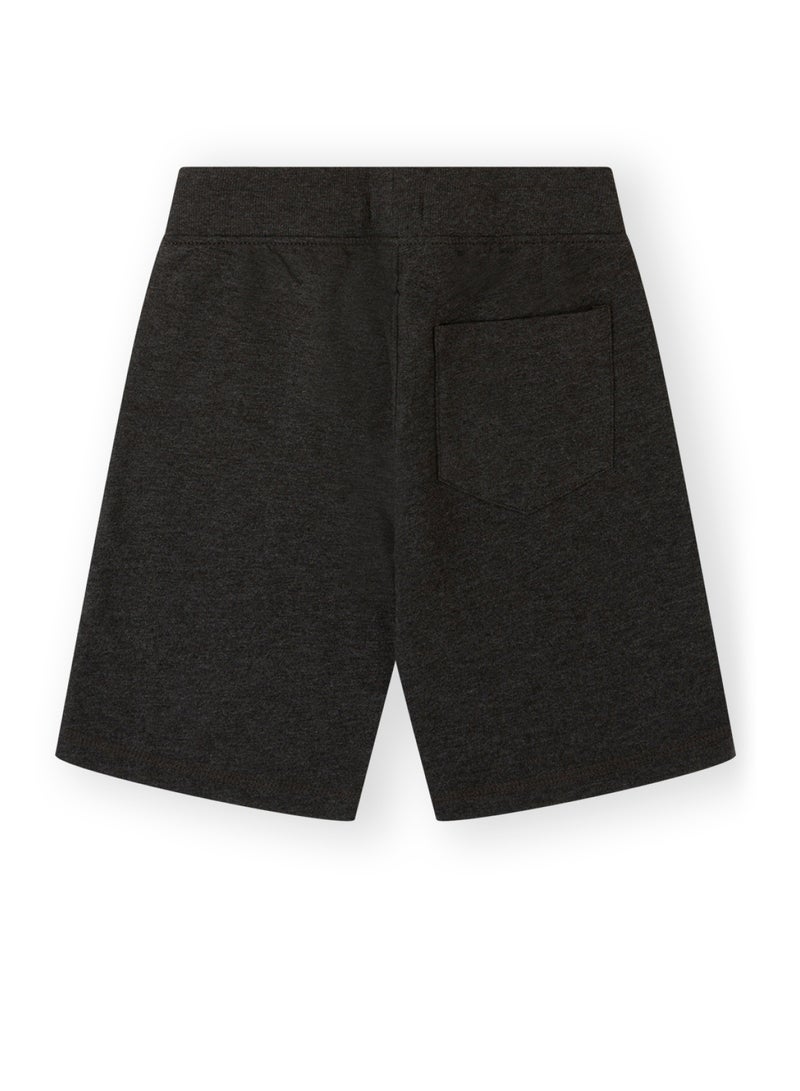 CANADA HOUSE Summer Comfort Dark Grey Cotton Casual Wear Shorts For Boys - Image 2