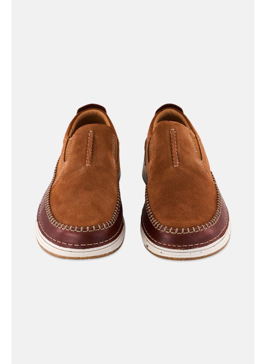clarks Men Wide Nature 5 Walk Slip On Shoes, Dark Tan  - Image 4
