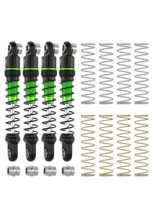 TREAL Aluminum Shocks Absorber (4P) 23mm for Axial SCX30(Green) - Image 1