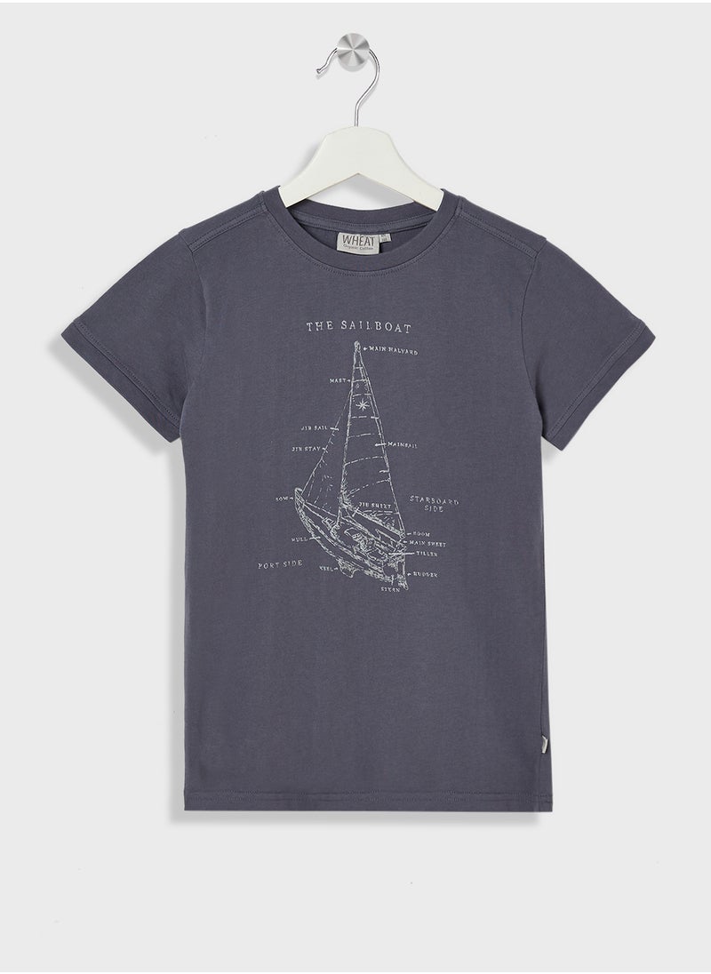ويت T-Shirt Sailboat Ss  - Image 1