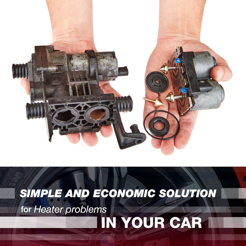 Klifex Heater Valve Repair Kit for BMW - Compatible with E39, E38, E53, E34, E32, E31, E65, E66, E60, E61 - Image 5
