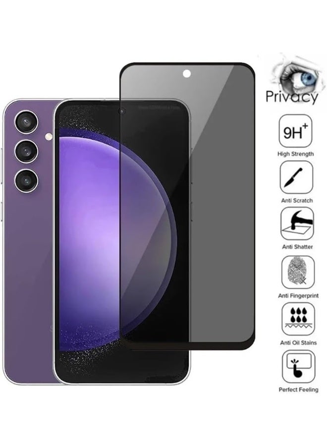 Muzz Privacy Screen protector compatible with Samsung Galaxy M56 Anti-Glare Privacy Screen Protector Tempered Glass 3D Touch Case Friendly Bubble Free Screen For Samsung Galaxy M56 - Image 2