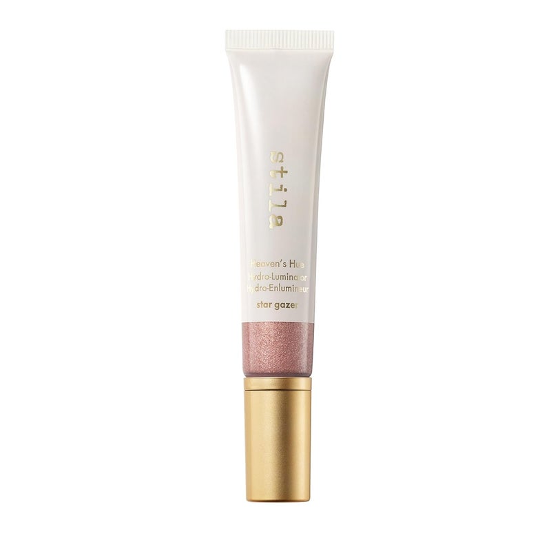 stila ستلا كوزمتيكس هايفنز هيو هايدرو لومي ناتور ستار غازر هايلايتر شفاف قابل للبناء مع سكوالان مرطب وصبار ومضادات الأكسدة لتوهج مشع من الداخل - Image 1