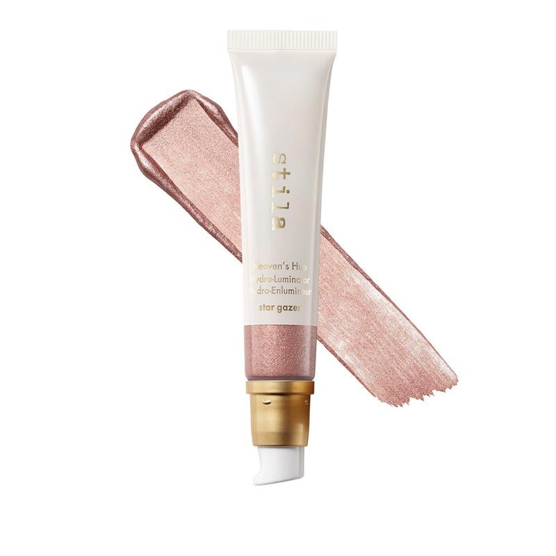 stila ستلا كوزمتيكس هايفنز هيو هايدرو لومي ناتور ستار غازر هايلايتر شفاف قابل للبناء مع سكوالان مرطب وصبار ومضادات الأكسدة لتوهج مشع من الداخل - Image 3