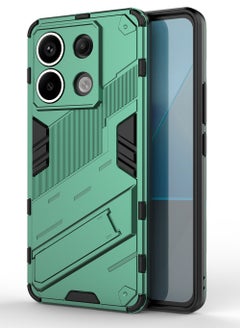 CaseNeo Xiaomi Redmi Note 13 PRO 5G Mobile Case Cover with Hybrid Heavy Duty Protection Shockproof Back Cover with Anti-Fingerprint Anti-Scratch Protector with Defender Kickstand Free Hand Watching TV  - Image 1