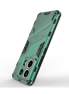 CaseNeo Xiaomi Redmi Note 13 PRO 5G Mobile Case Cover with Hybrid Heavy Duty Protection Shockproof Back Cover with Anti-Fingerprint Anti-Scratch Protector with Defender Kickstand Free Hand Watching TV  - Image 4