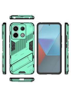 CaseNeo Xiaomi Redmi Note 13 PRO 5G Mobile Case Cover with Hybrid Heavy Duty Protection Shockproof Back Cover with Anti-Fingerprint Anti-Scratch Protector with Defender Kickstand Free Hand Watching TV  - Image 3