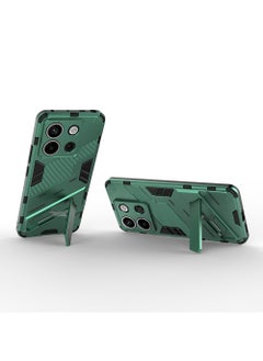 CaseNeo Xiaomi Redmi Note 13 PRO 5G Mobile Case Cover with Hybrid Heavy Duty Protection Shockproof Back Cover with Anti-Fingerprint Anti-Scratch Protector with Defender Kickstand Free Hand Watching TV  - Image 5