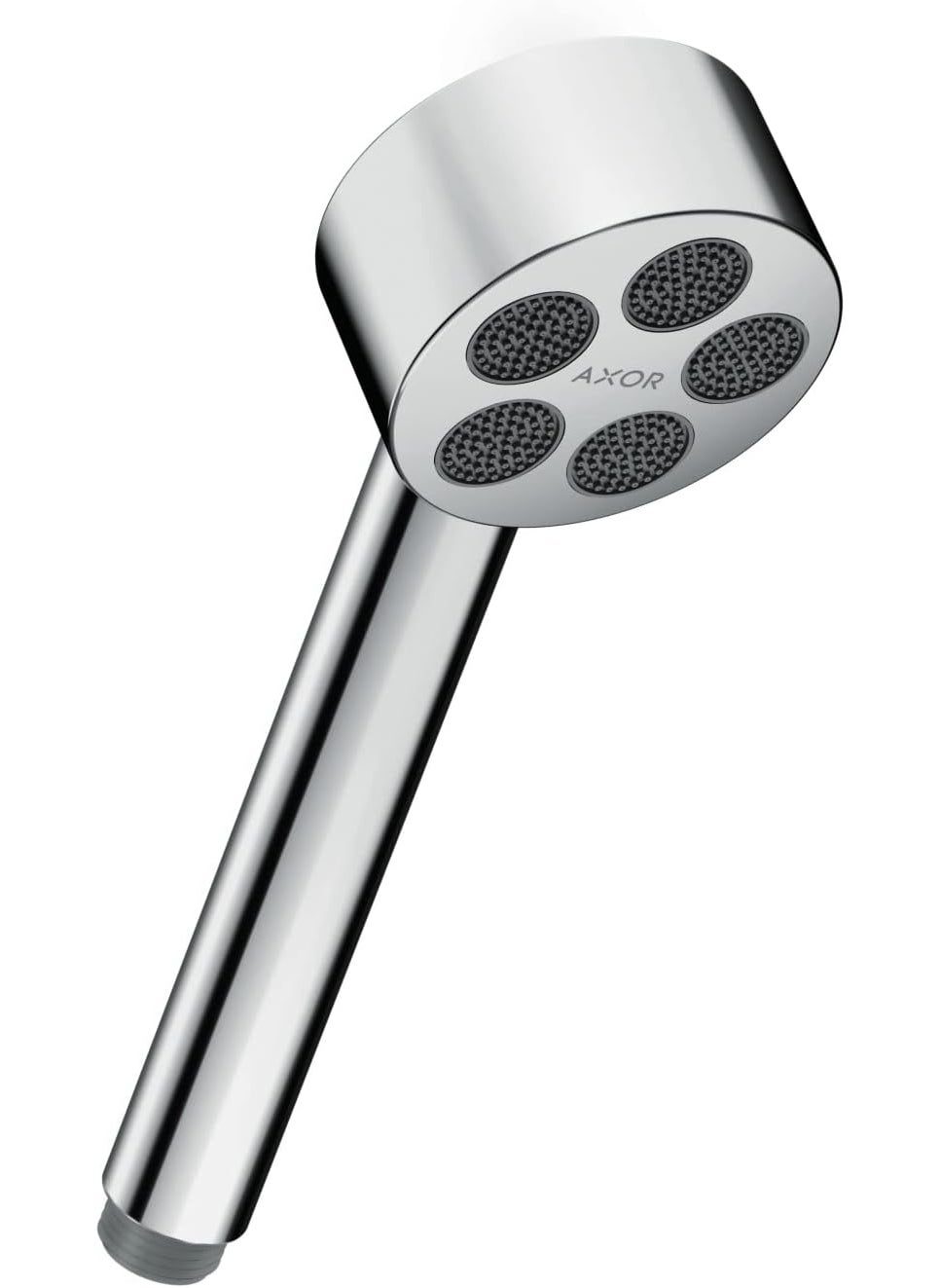 AXOR AXOR ONE 3inch Modern Handheld Shower Head 1Spray PowderRain in Chrome 48654001  - Image 1