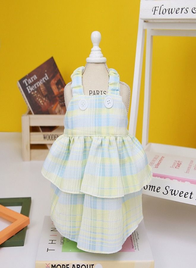 Generic Plaid Dress Pet Princess  - Image 4