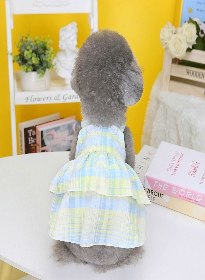 Generic Plaid Dress Pet Princess  - Image 3