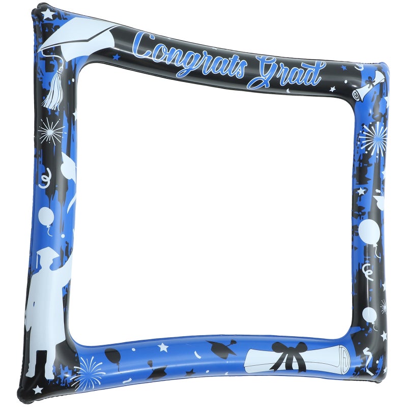 Congrats Grad Inflatable Photo Frame Selfie Picture Frame Graduation Photo Booth Prop - Image 5