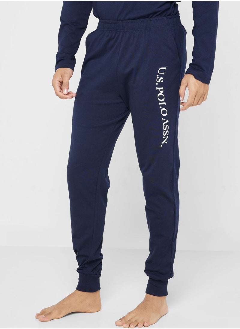 U.S. Polo Assn. - Crew Neck T-Shirt Pyjama Set - Image 1