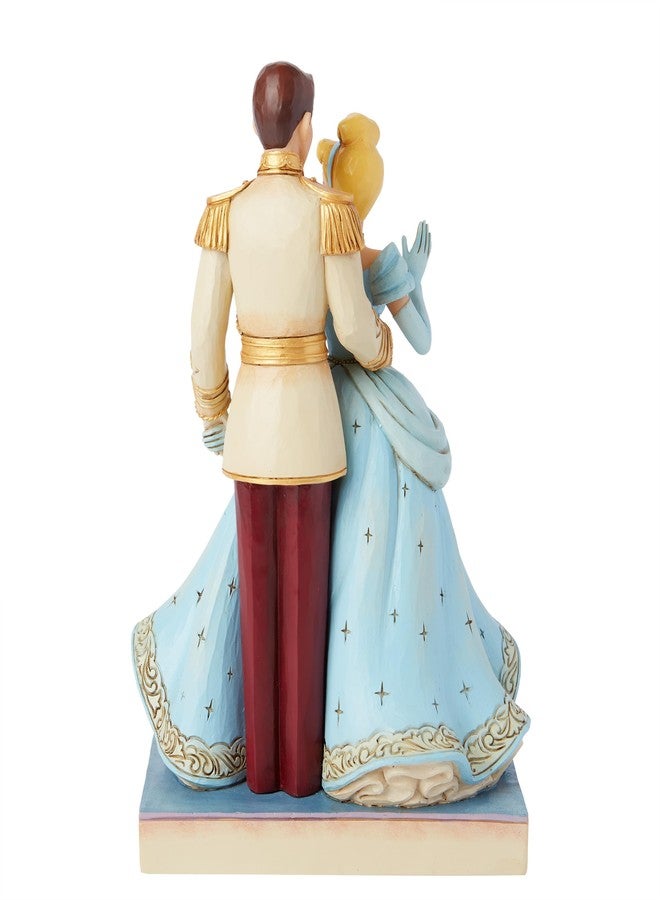 Enesco Disney Traditions Collection by Jim Shore Cinderella and Prince Charming Figurine- Stone Resin Hand Painted Crafted Collectible Disney Princess Figurines Home Decor Statue, 7.68 Inch - Image 2