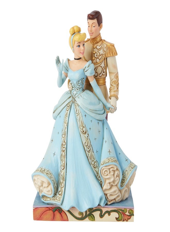 Enesco Disney Traditions Collection by Jim Shore Cinderella and Prince Charming Figurine- Stone Resin Hand Painted Crafted Collectible Disney Princess Figurines Home Decor Statue, 7.68 Inch - Image 1