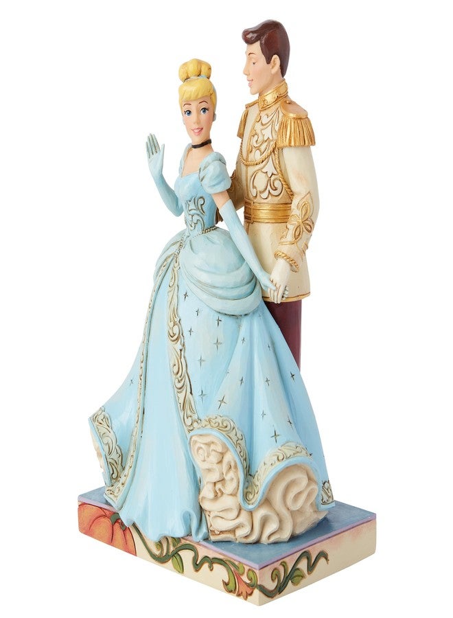 Enesco Disney Traditions Collection by Jim Shore Cinderella and Prince Charming Figurine- Stone Resin Hand Painted Crafted Collectible Disney Princess Figurines Home Decor Statue, 7.68 Inch - Image 3