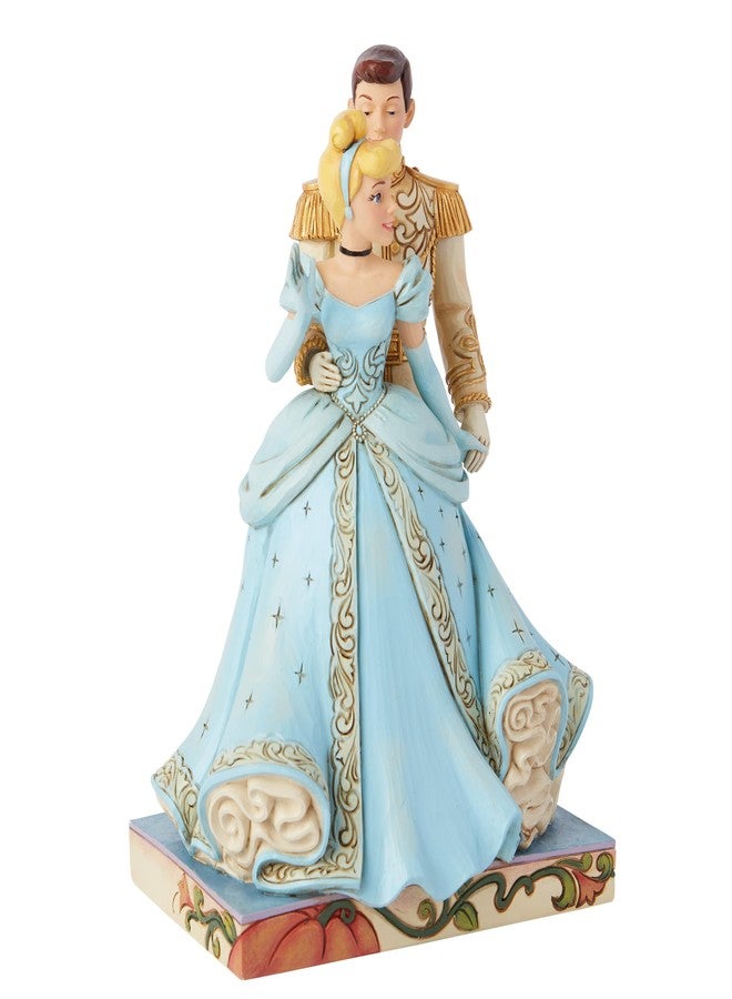 Enesco Disney Traditions Collection by Jim Shore Cinderella and Prince Charming Figurine- Stone Resin Hand Painted Crafted Collectible Disney Princess Figurines Home Decor Statue, 7.68 Inch - Image 4
