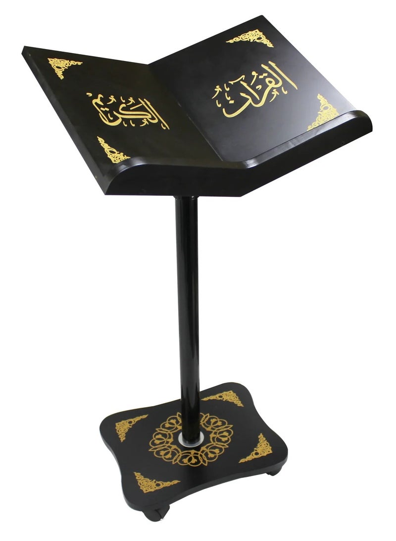 سندس حامل المصحف الشريف بتصميم تركي-لون اسود - Image 1