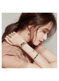 Waldic Steel Strap Replacement Band For Xiaomi Mi Band 8 - Rose Gold  - Image 5