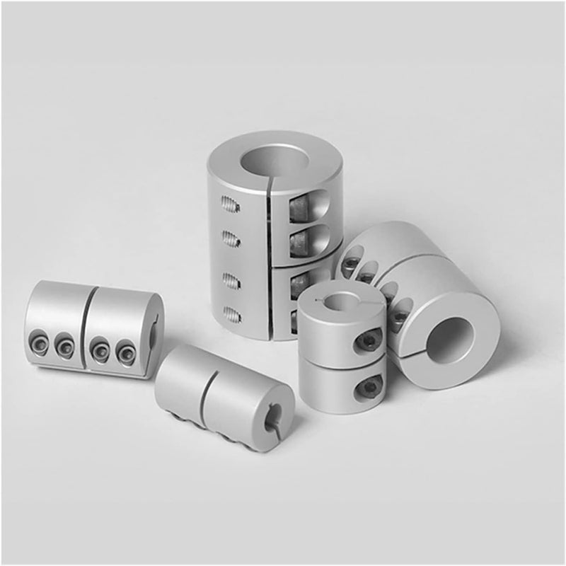 Youngran D25 L30 High Precision Rigid Coupling 3D Printers Parts Aluminium Alloy Shaft Coupler Screw for Stepper Motor Coupling Leisurely (Inner Diameter : 4X12.7) - Image 4
