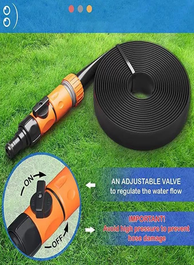 Gonoce Trampoline Accessories Kit, Basketball Hoop with 3 Mini Basketballs, 49Ft Trampoline Sprinkler, 50Ft Solar Lights with 8 Modes Fit 8Ft 10Ft 12Ft 14Ft 15Ft 16Ft Trampoline - Image 4