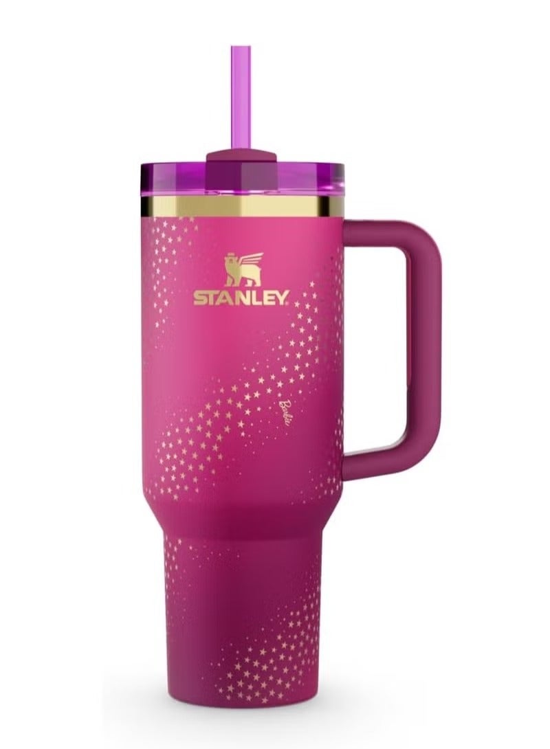 Stanley The Barbie x Stanley Quencher H2.0 Flowstate Barbie Icon Stainless-Steel Bottle 1.18L - Image 4