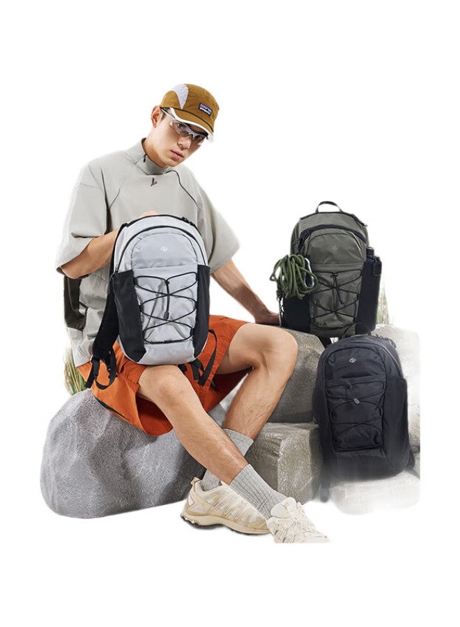 JD.com Jingzao Sports Series Outdoor Hiking Backpack 16L, Lightweight Trekking, Obsidian Black - Image 2