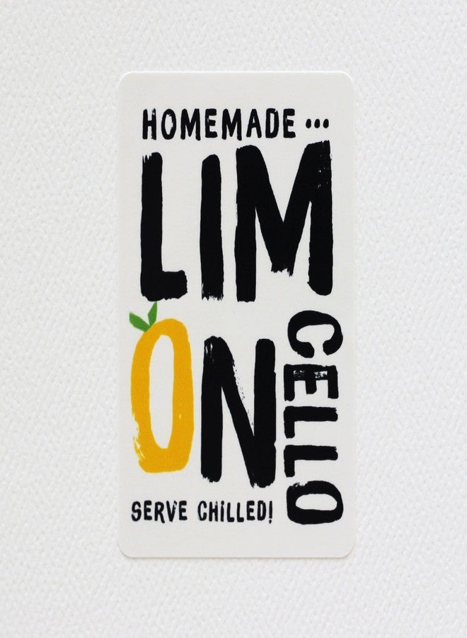 Nancy Nikko Limoncello Labels - Retro Design. 3" x 2" - 18 / Package - Image 2