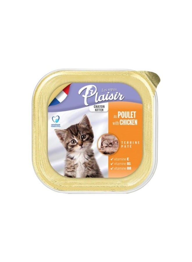 Kitten Terrine Chicken & Milk - 100g