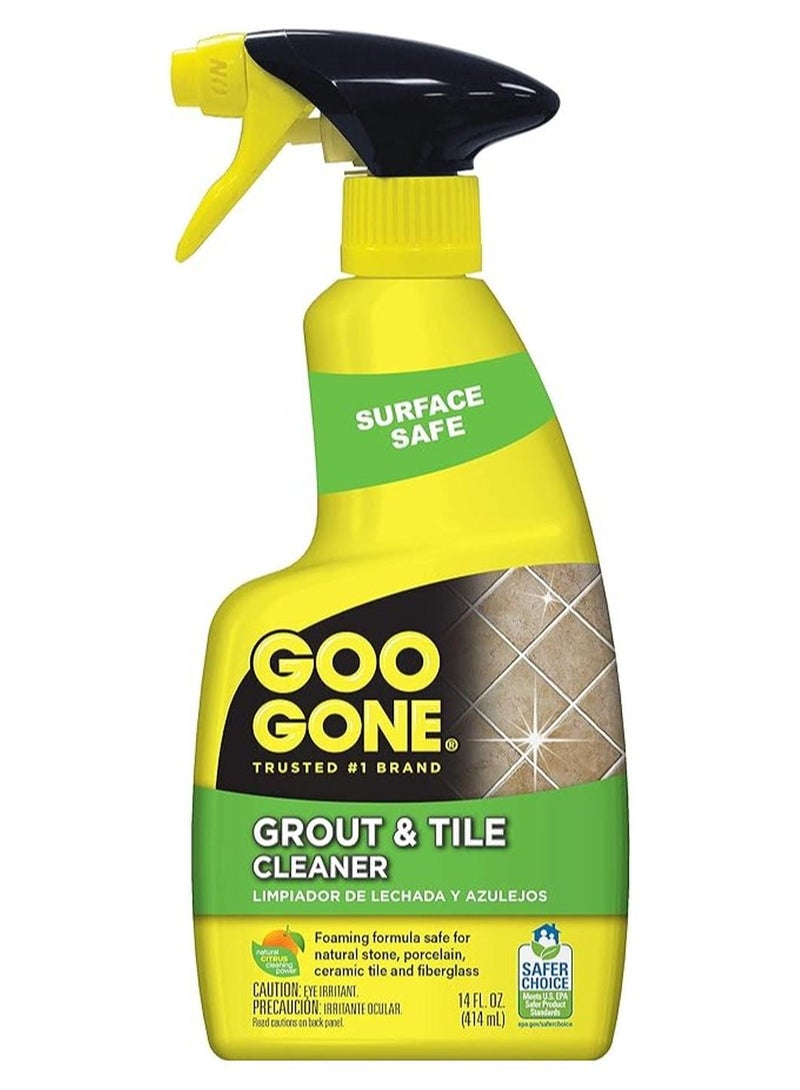 Goo Gone Grout & Tile Cleaner Spray, 14oz - Image 1