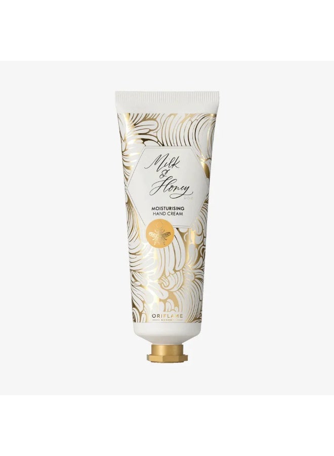 Oriflame Milk & Honey Gold Moisturizing Hand Cream 75ml for Women - Image 1