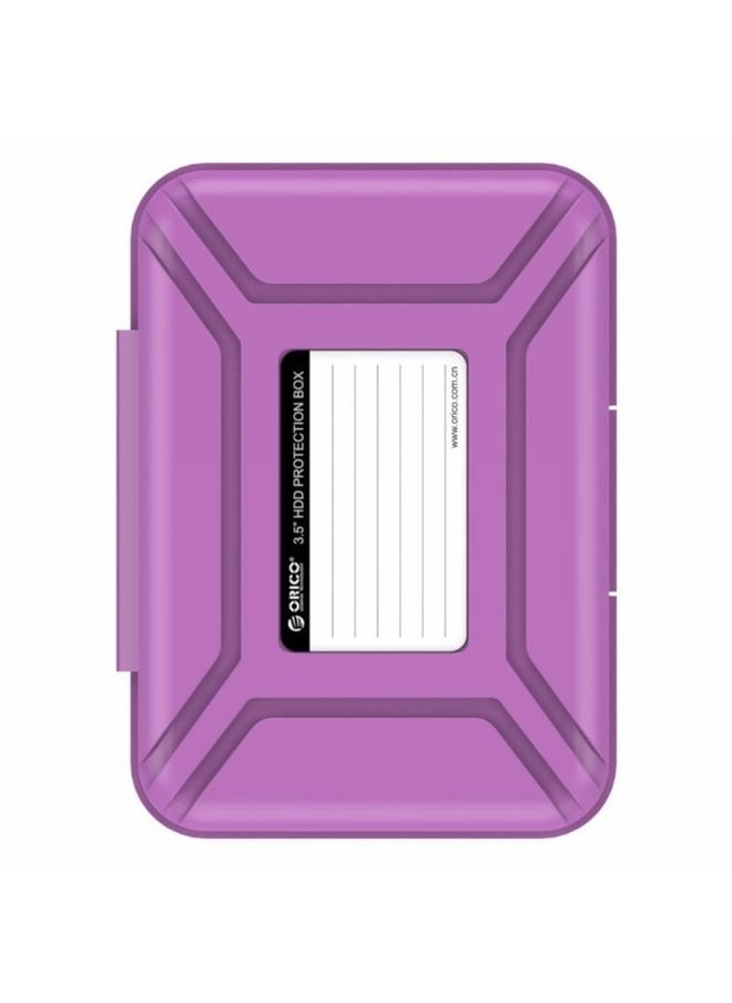 BURAQ ORICO PHX-35 3.5 inch SATA HDD Case Hard Drive Disk Protect Cover Box(Purple)  - Image 2