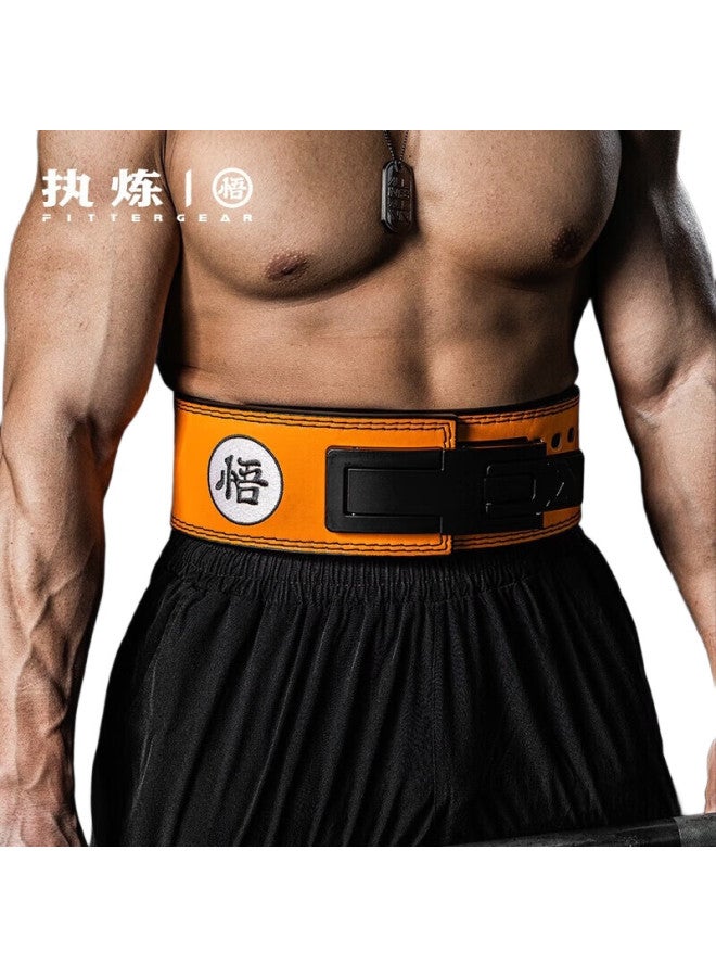 FITTERGEAR حزام تدريب القوة مع مشبك سريع الفتح لتمارين القرفصاء، الرفعات المميتة، رفع الأثقال، كمال الأجسام، و معدات دعم اللياقة البدنية للرجال (غير SBD) - Image 3