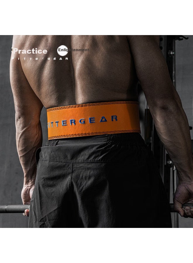 FITTERGEAR حزام تدريب القوة مع مشبك سريع الفتح لتمارين القرفصاء، الرفعات المميتة، رفع الأثقال، كمال الأجسام، و معدات دعم اللياقة البدنية للرجال (غير SBD) - Image 3