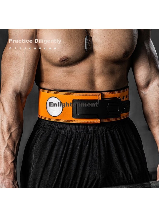 FITTERGEAR حزام تدريب القوة مع مشبك سريع الفتح لتمارين القرفصاء، الرفعات المميتة، رفع الأثقال، كمال الأجسام، و معدات دعم اللياقة البدنية للرجال (غير SBD) - Image 2