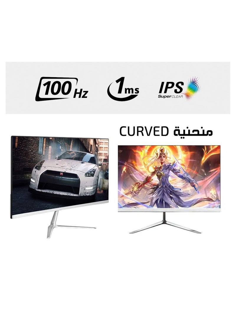 PC Gaming Computer Professional Build - NVIDIA GeForce GTX1650Ti Graphics Card - i5 12490F Processor - B760M Motherboard - Water Cooling + Seven Fans - 16GB 3200MB RAM with Windows 11 Operating System + 24 Inch Professional Gaming Monitor + RGB Mouse and Keyboard