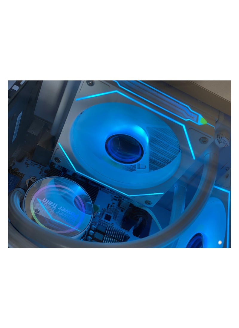 FIRST PLAYER PC Gaming Computer Professional Build - NVIDIA GeForce GTX1650Ti Graphics Card - i5 12490F Processor - B760M Motherboard - Water Cooling + Seven Fans - 16GB 3200MB RAM with Windows 11 Operating System + 24 Inch Professional Gaming Monitor + RGB Mouse and Keyboard  - Image 5