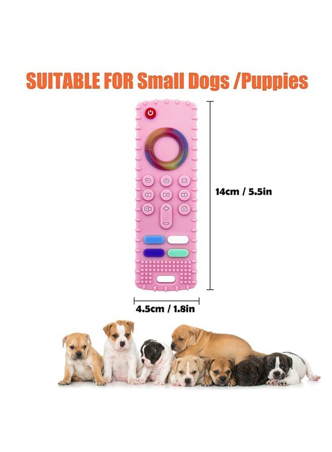 Intatikoo Puppy Toys for Teething, Remote Control Teether for Small Dogs,Puppy Teething Toy for Boredom & Stimulation,BPA-Free - Image 2