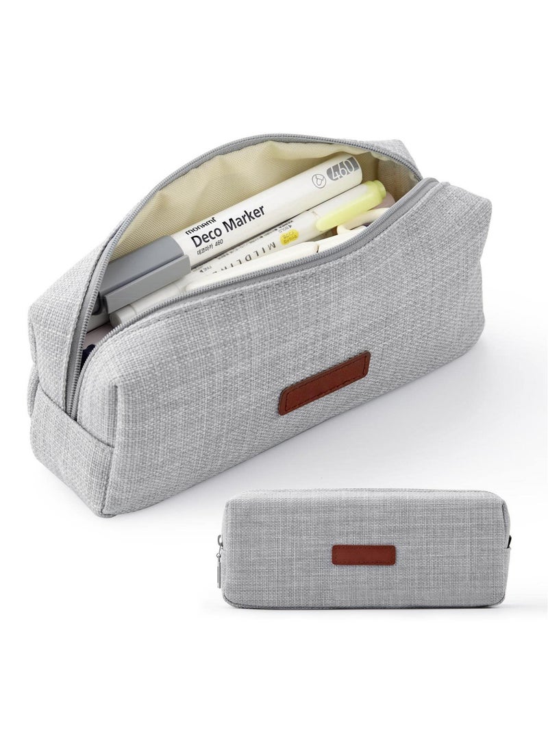 Loquat Small Pencil Case Grey - Image 1