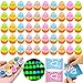 CIYOJA 50 Pcs Mini Glow in The Dark Resin Chick Figures Blind Bag Mystery Set Random Styles Collectible Toys for Kids Easter Decorations Party Favors DIY Crafting and Home Decor - Image 2